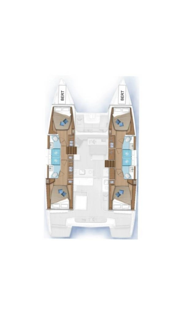 Uthyrning Katamaran  Lagoon med en båtlicens 