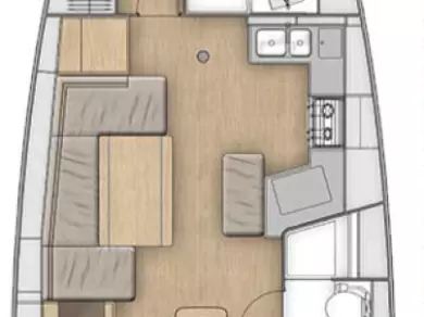 Uthyrning Segelbåt  i Golfe-Juan - Bénéteau Oceanis 40.1