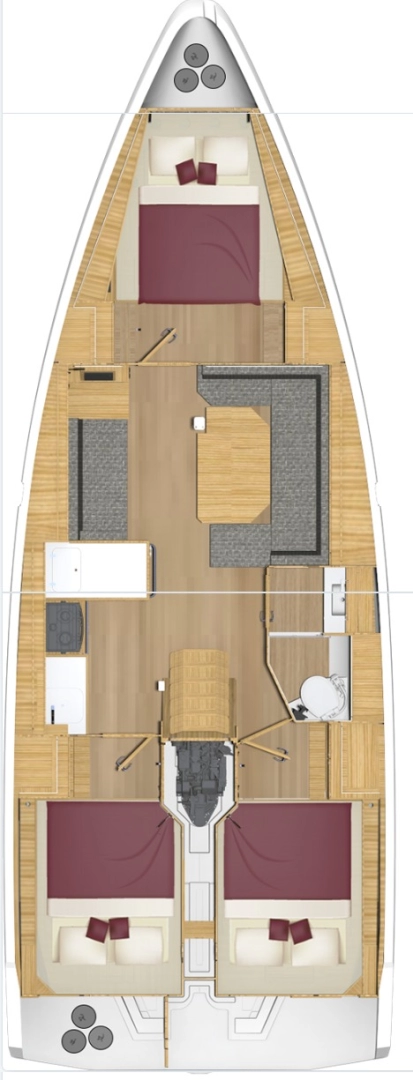 Yacht charter Gocek billig Bavaria C38