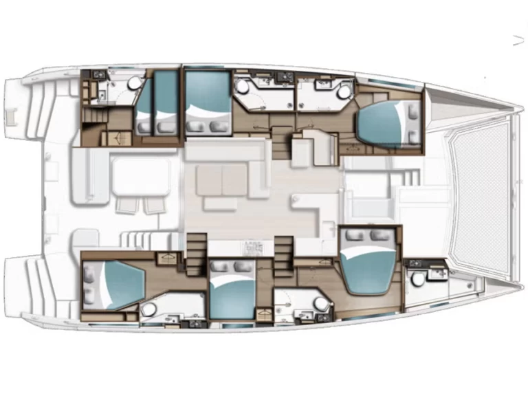 Uthyrning Furnari - Leopard Catamarans / Robertson & Caine Leopard 52 av Samboat 