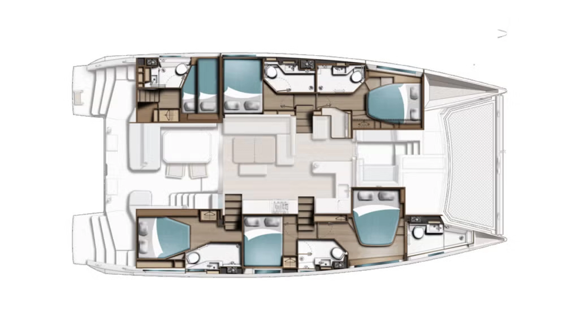 Uthyrning Furnari - Leopard Catamarans / Robertson & Caine Leopard 52 av Samboat 